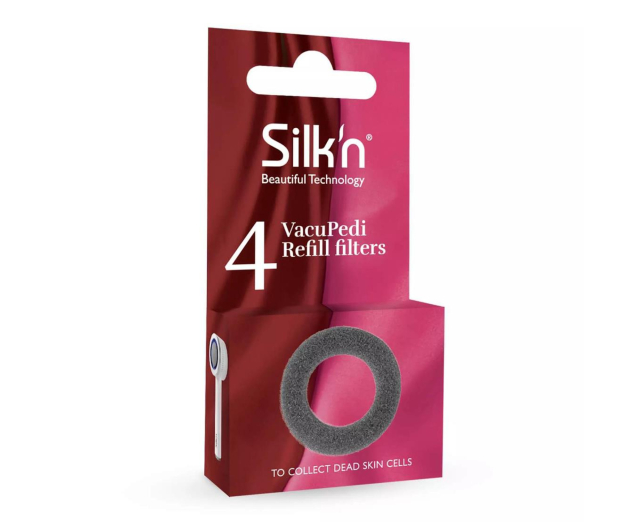 Silk’n Filtr do pilnika VacuPedi refill filters 4x - 1215246 - zdjęcie 3